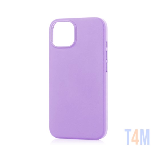 Capa de Silicone para Apple iPhone 14 Plus Roxo